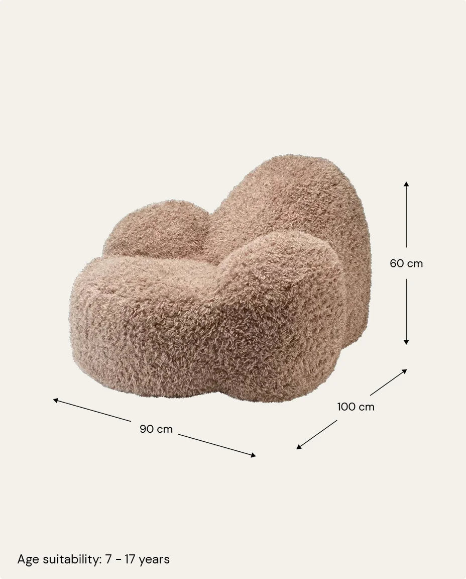 WIGIWAMA-Fauteuil Momo - Truffle