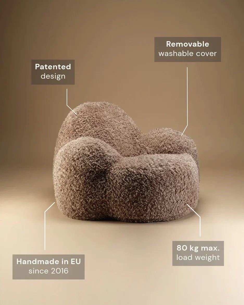 WIGIWAMA-Fauteuil Momo - Truffle