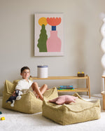 WIGIWAMA - Fauteuil Pouf Molletonné - Matcha