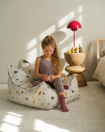 WIGIWAMA - Fauteuil Pouf Terrazzo - Marbre