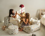 WIGIWAMA - Fauteuil Pouf Terrazzo - Marbre