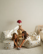 WIGIWAMA - Fauteuil Pouf Terrazzo - Marbre