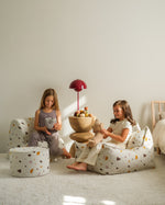 WIGIWAMA - Fauteuil Pouf Terrazzo - Marbre