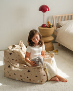 WIGIWAMA - Fauteuil Pouf Terrazzo - Sable