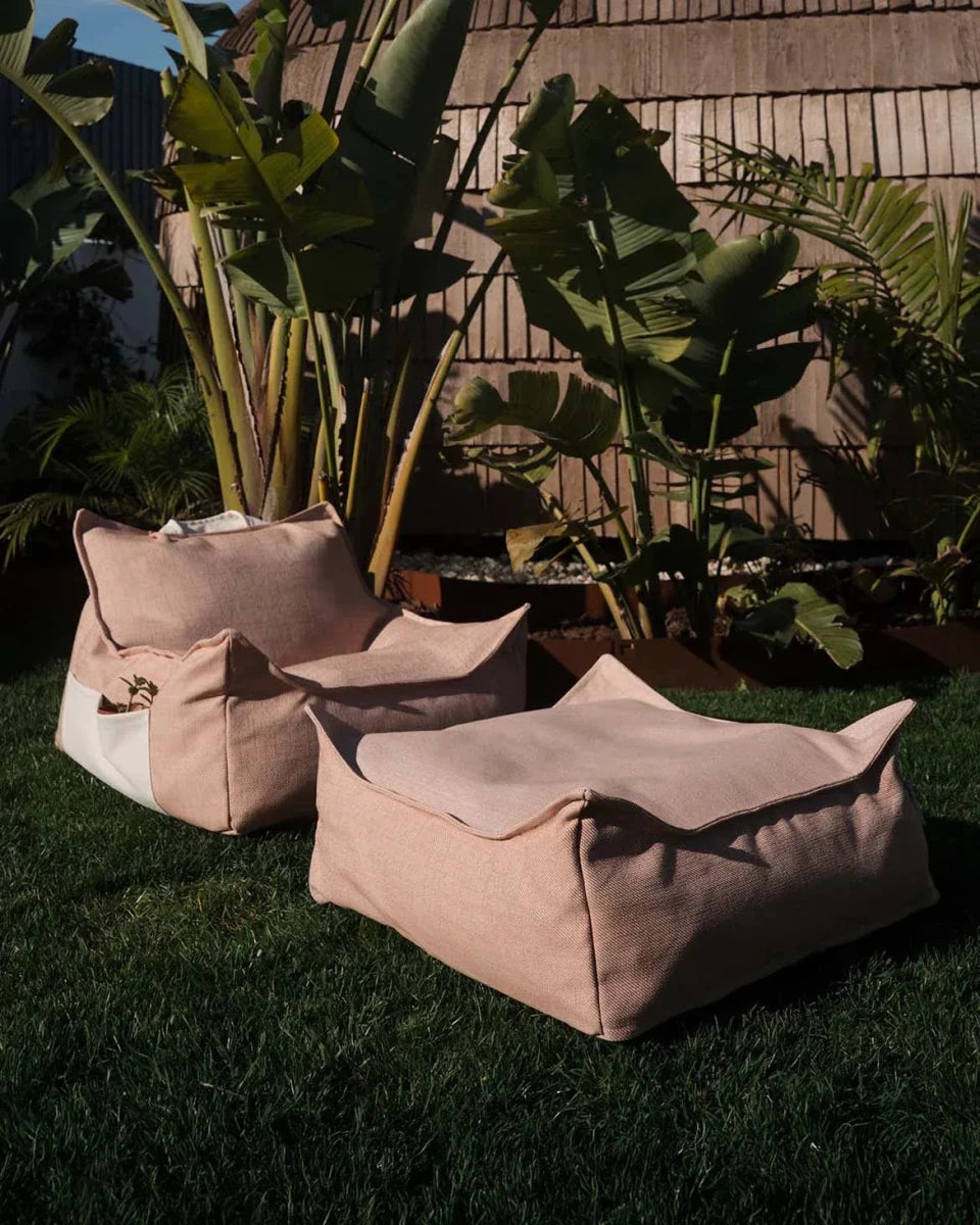 WIGIWAMA - Pouf Carré D'extérieur Coquillage