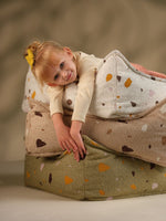 WIGIWAMA - Pouf Carré Terrazzo - Sable