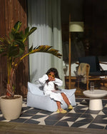 WIGIWAMA - Pouf D'extérieur Azure