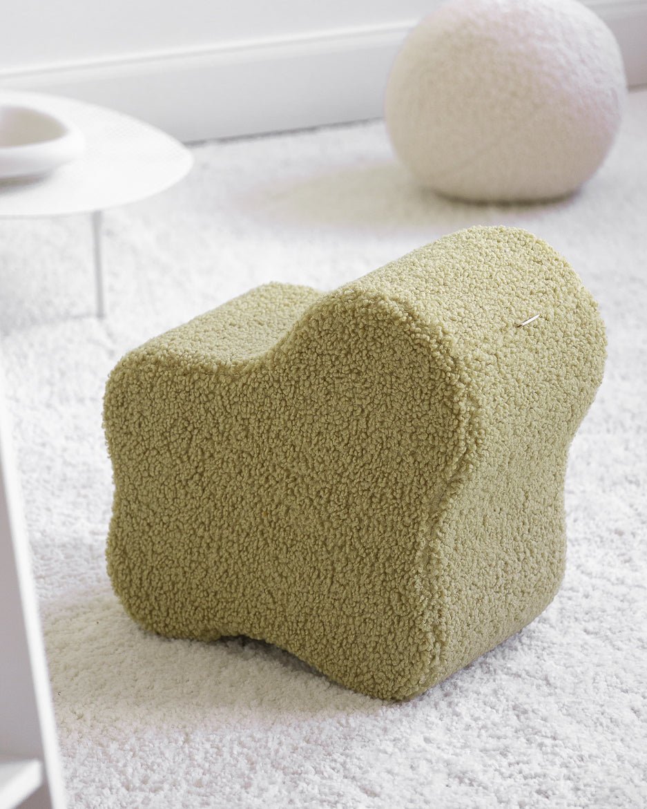 WIGIWAMA - Pouf Nuage Molletonné - Matcha