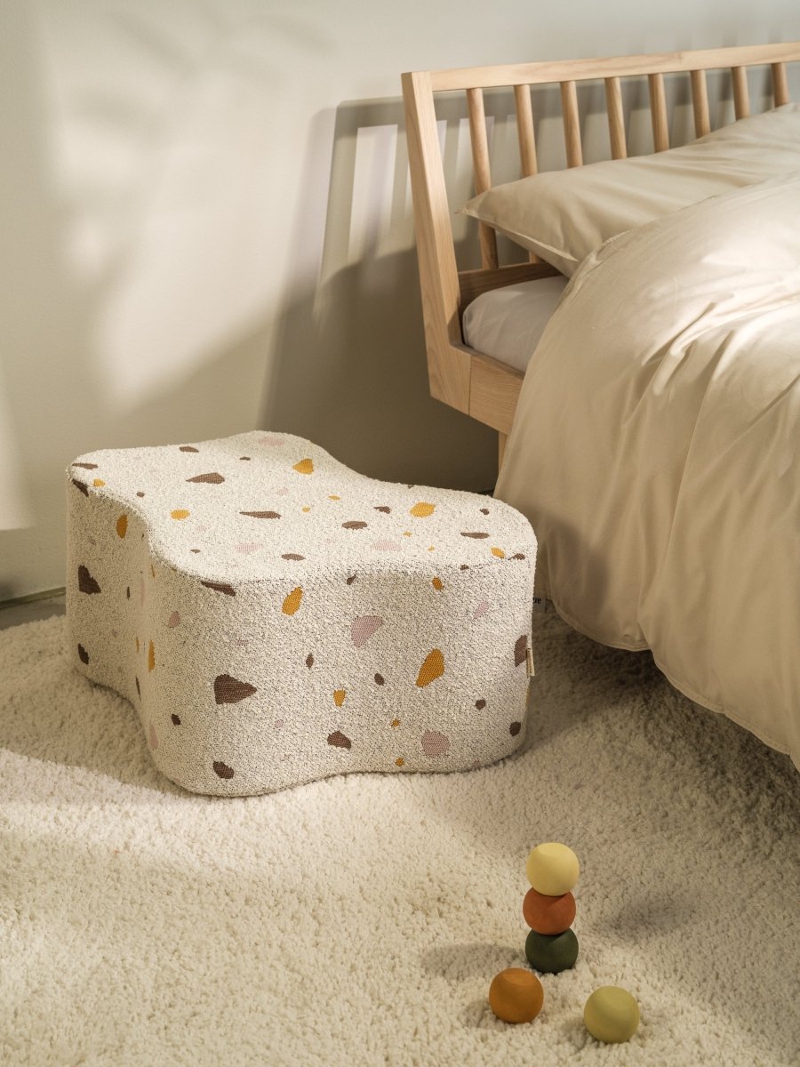 WIGIWAMA - Pouf Nuage Terrazzo - Marbre