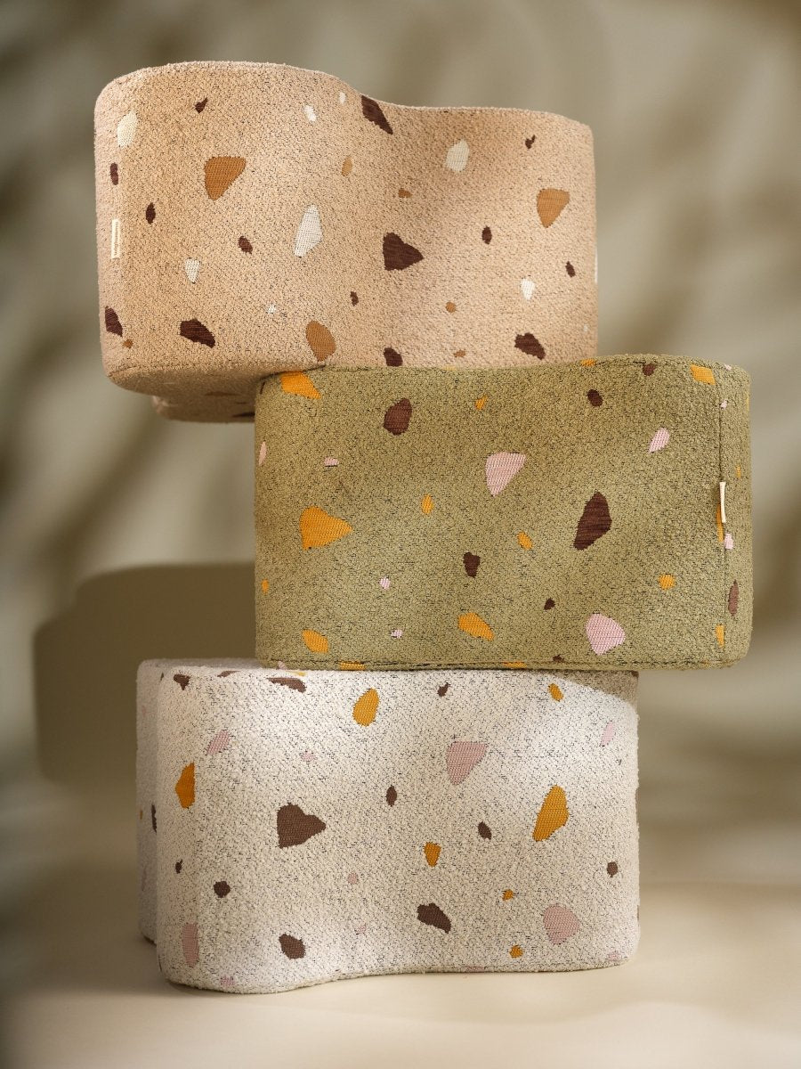 WIGIWAMA - Pouf Nuage Terrazzo - Marbre