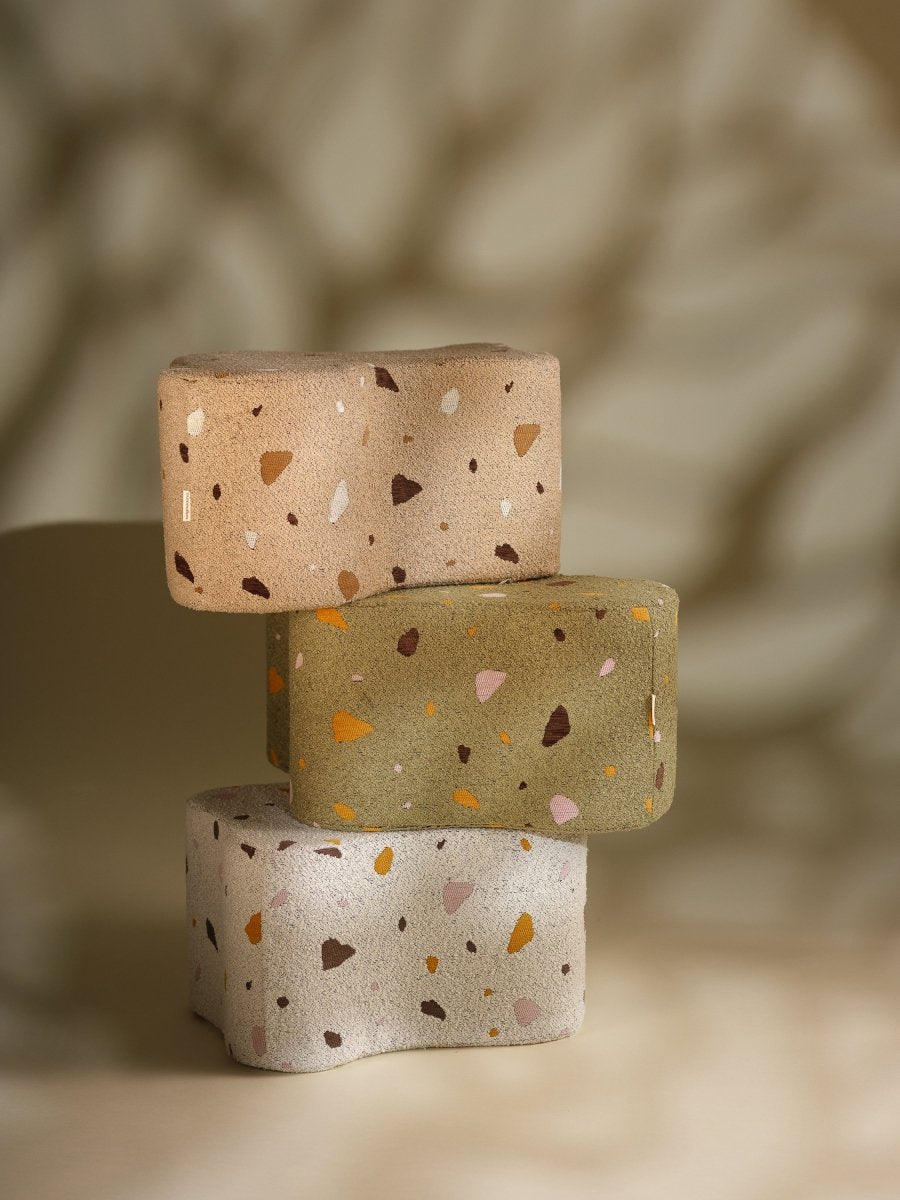 WIGIWAMA - Pouf Nuage Terrazzo - Marbre