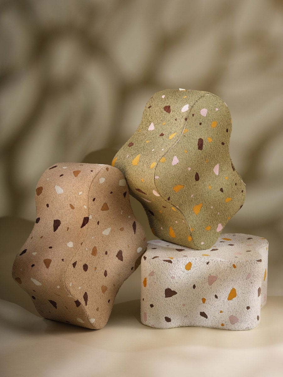 WIGIWAMA - Pouf Nuage Terrazzo - Mousse