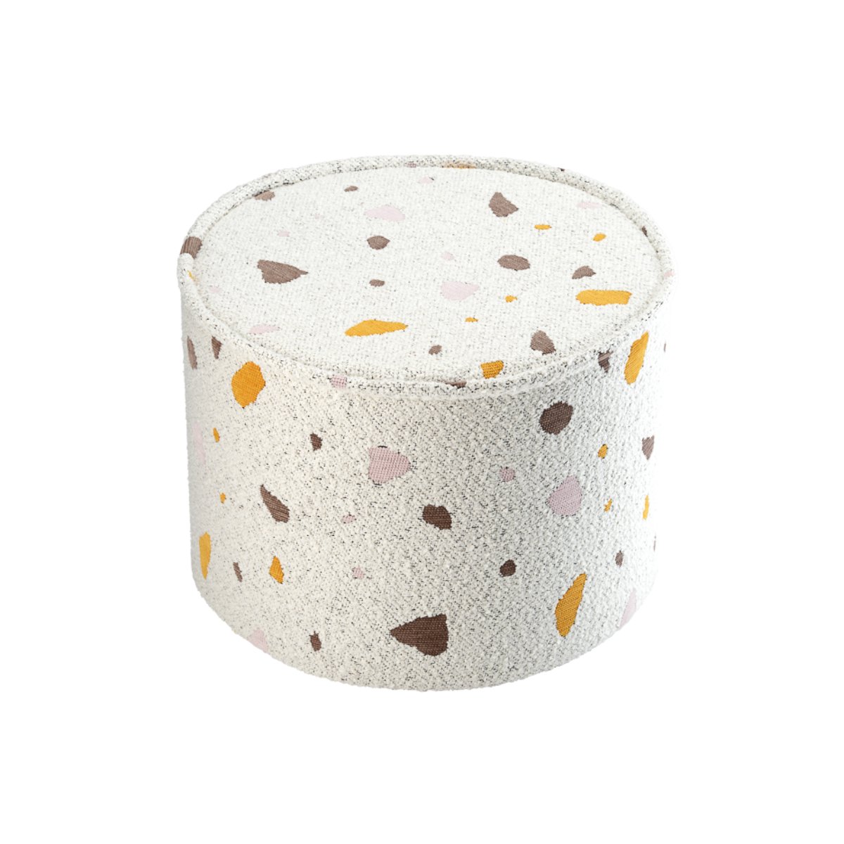 WIGIWAMA - Pouf Terrazzo - Marbre