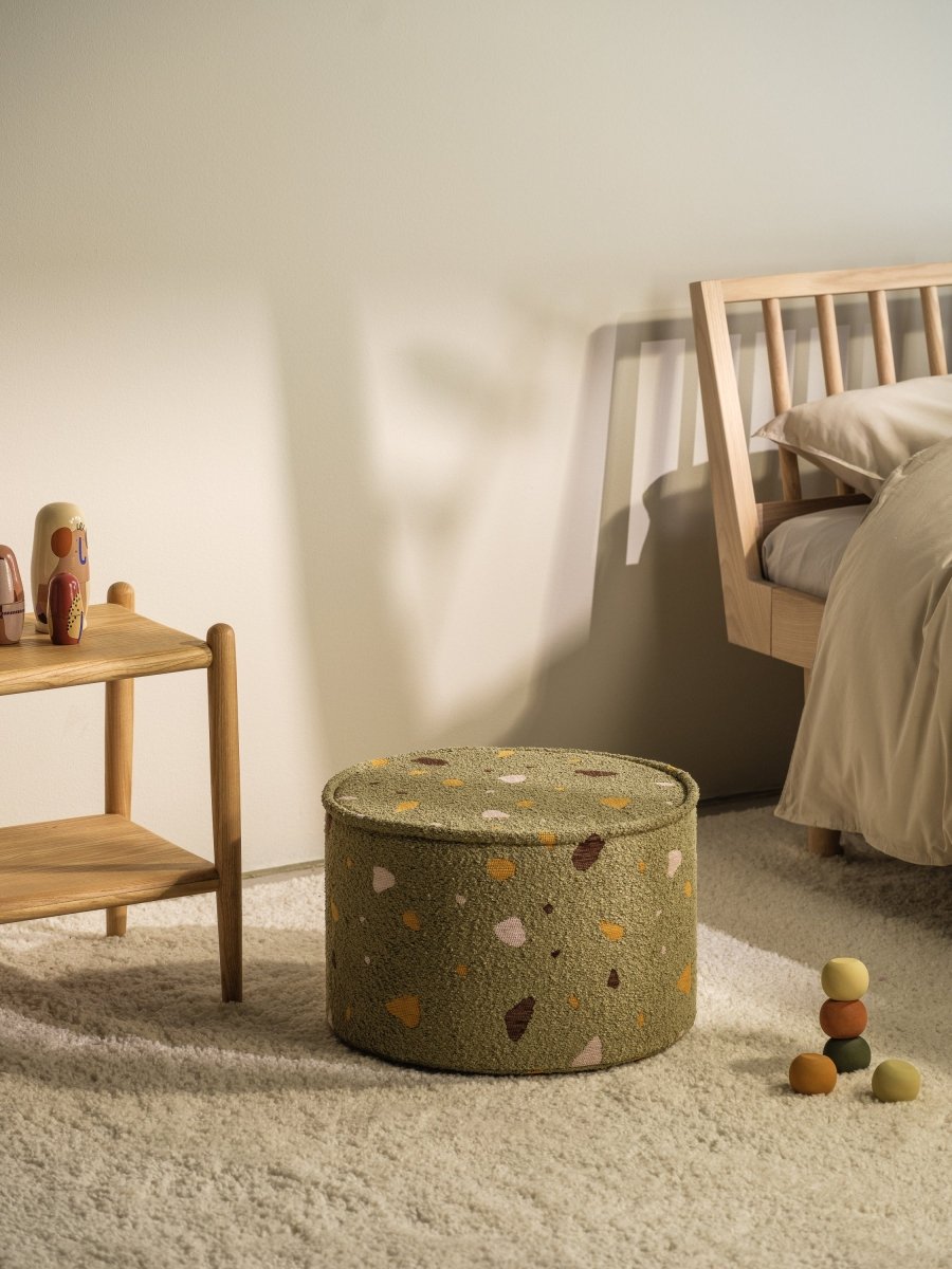 WIGIWAMA - Pouf Terrazzo - Mousse