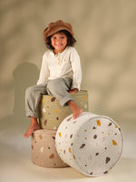 WIGIWAMA - Pouf Terrazzo - Sable