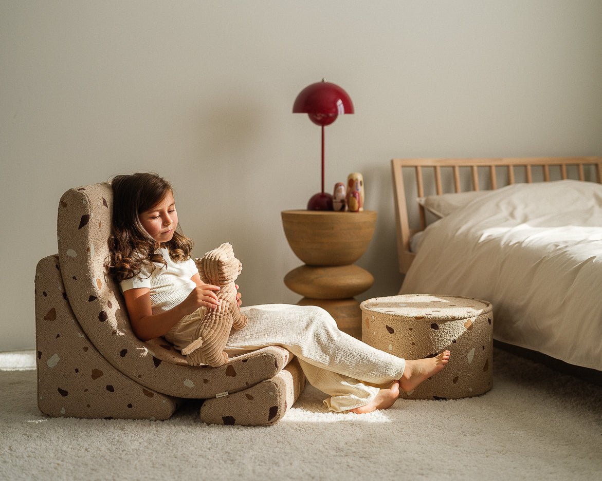 WIGIWAMA - Pouf Terrazzo - Sable