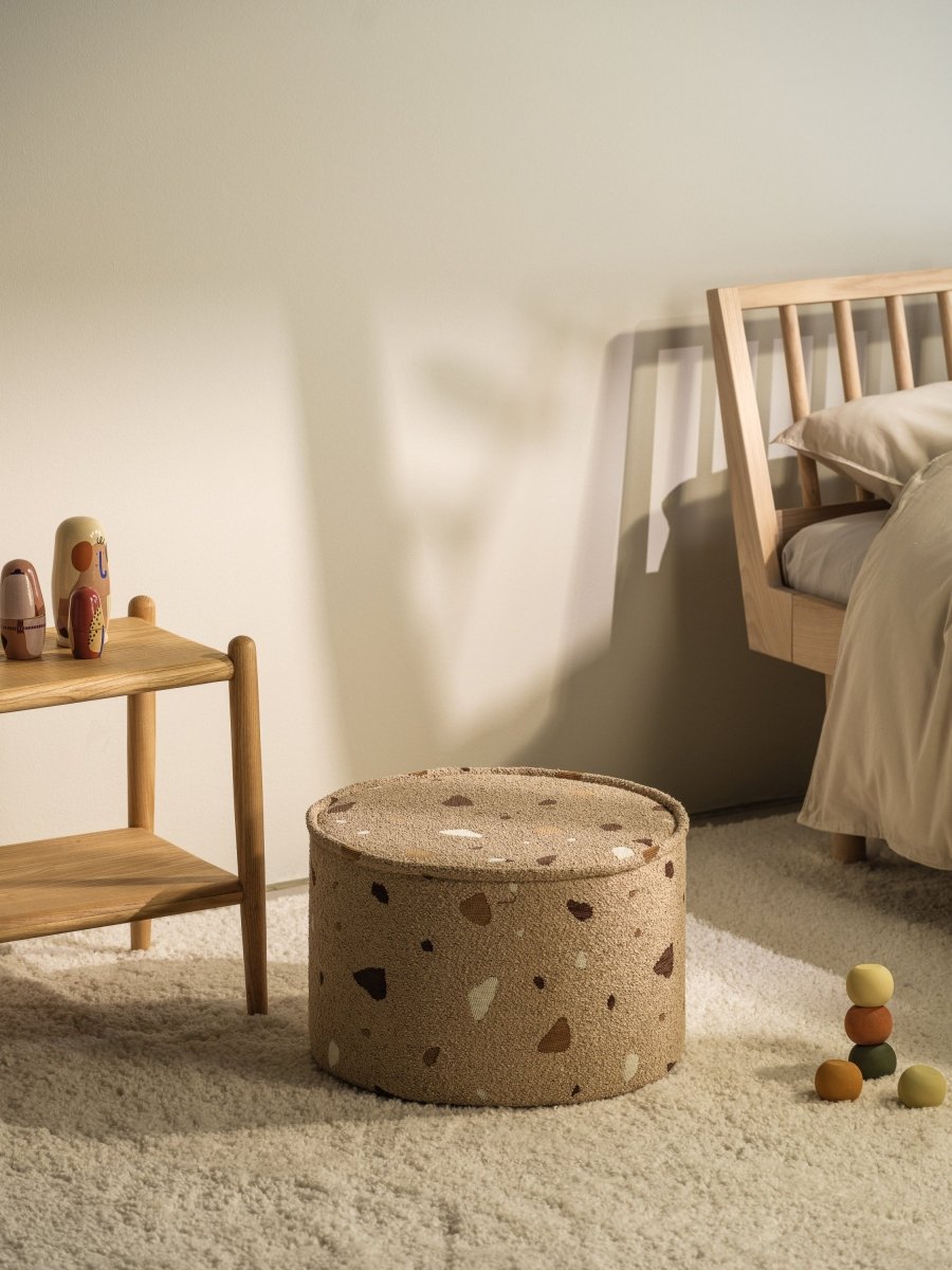 WIGIWAMA - Pouf Terrazzo - Sable