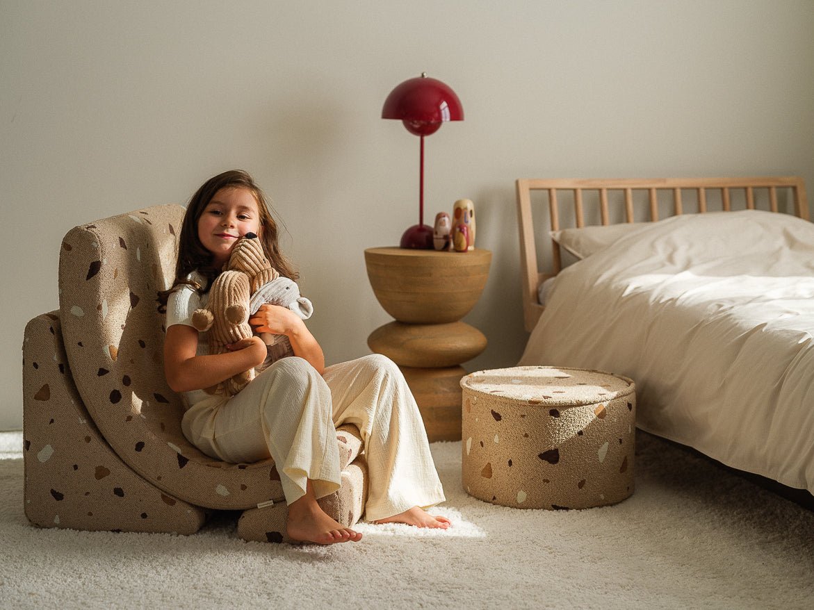 WIGIWAMA - Pouf Terrazzo - Sable