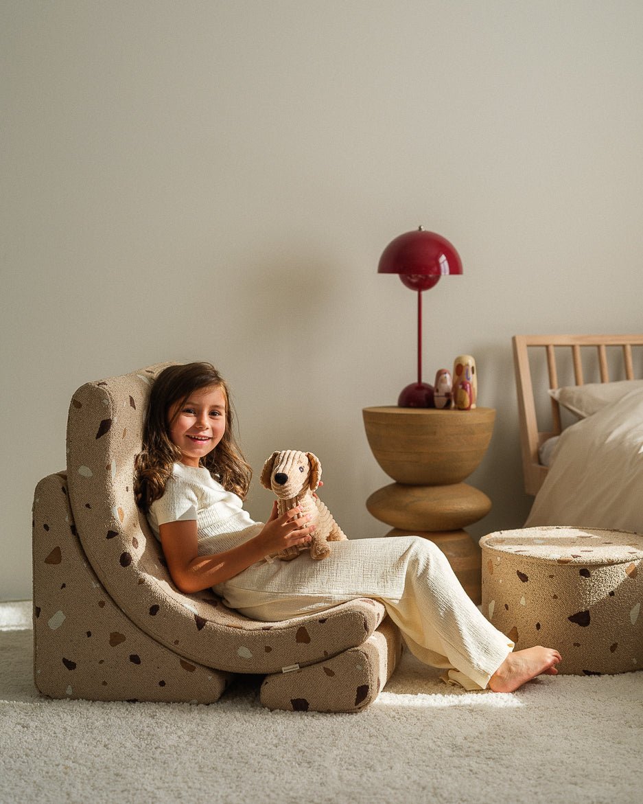 WIGIWAMA - Pouf Terrazzo - Sable