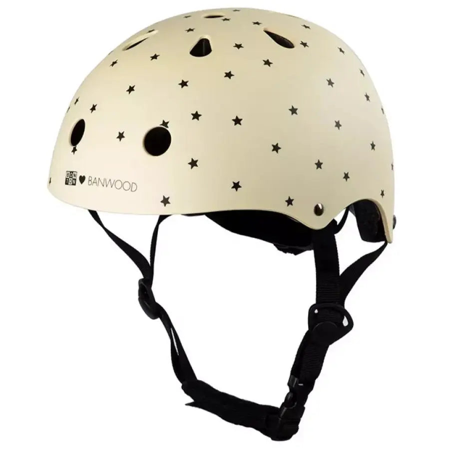 BANWOOD - Casque Vélo Bonton Creme