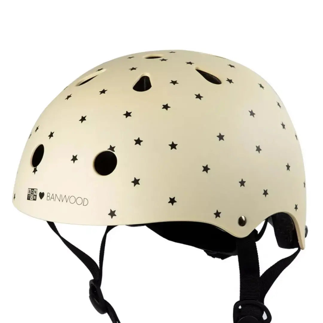 BANWOOD - Casque Vélo Bonton Creme
