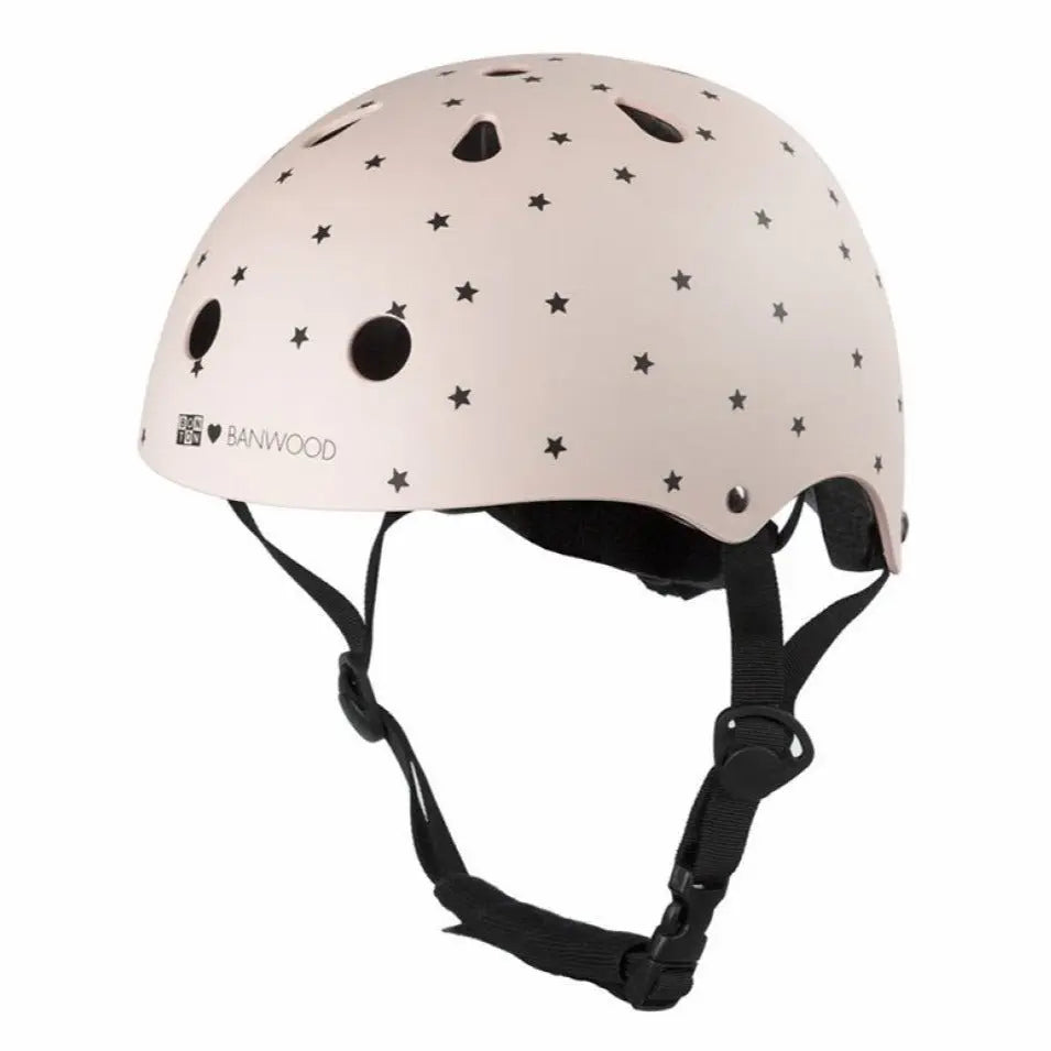 BANWOOD - Casque Vélo Bonton Rose
