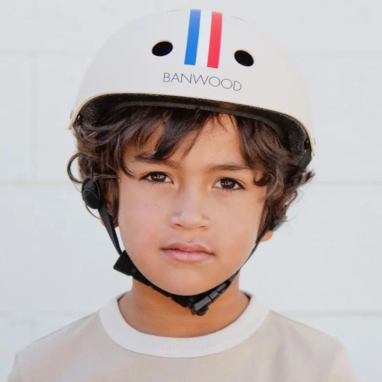 BANWOOD - Casque Vélo Rayures
