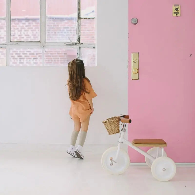 BANWOOD-Trike Tricycle Blanc-Les Petits