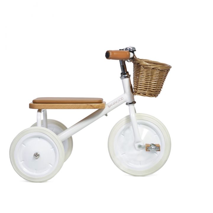 BANWOOD-Trike Tricycle Blanc-Les Petits