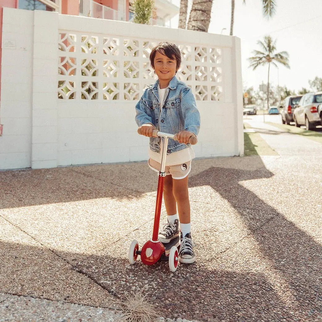 BANWOOD - Trottinette Rouge