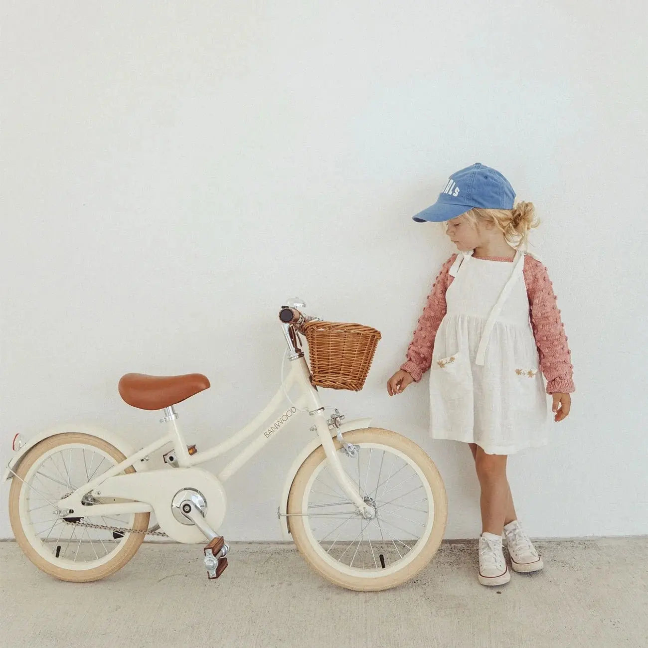 BANWOOD - Vélo Enfant 16" Crème