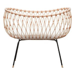 BERMBACH HANDCRAFTED - Lit Bébé Et Matelas En Rotin Emil