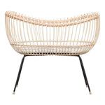 BERMBACH HANDCRAFTED - Lit Bébé Et Matelas En Rotin Lola