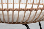 BERMBACH HANDCRAFTED - Lit Bébé Et Matelas En Rotin Lola