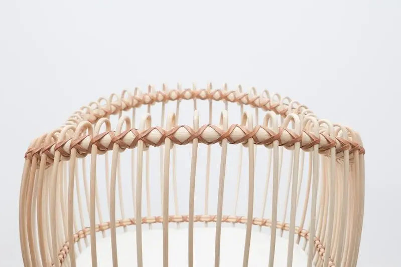 BERMBACH HANDCRAFTED - Lit Bébé Et Matelas En Rotin Lola