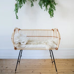 BERMBACH HANDCRAFTED - Lit Cododo Et Matelas En Rotin Martha