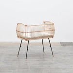 BERMBACH HANDCRAFTED - Lit Cododo Et Matelas En Rotin Martha