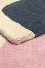 BLEUU - STUDIO - Tapis Enfant Bidules Rose 120 x 170 Cm