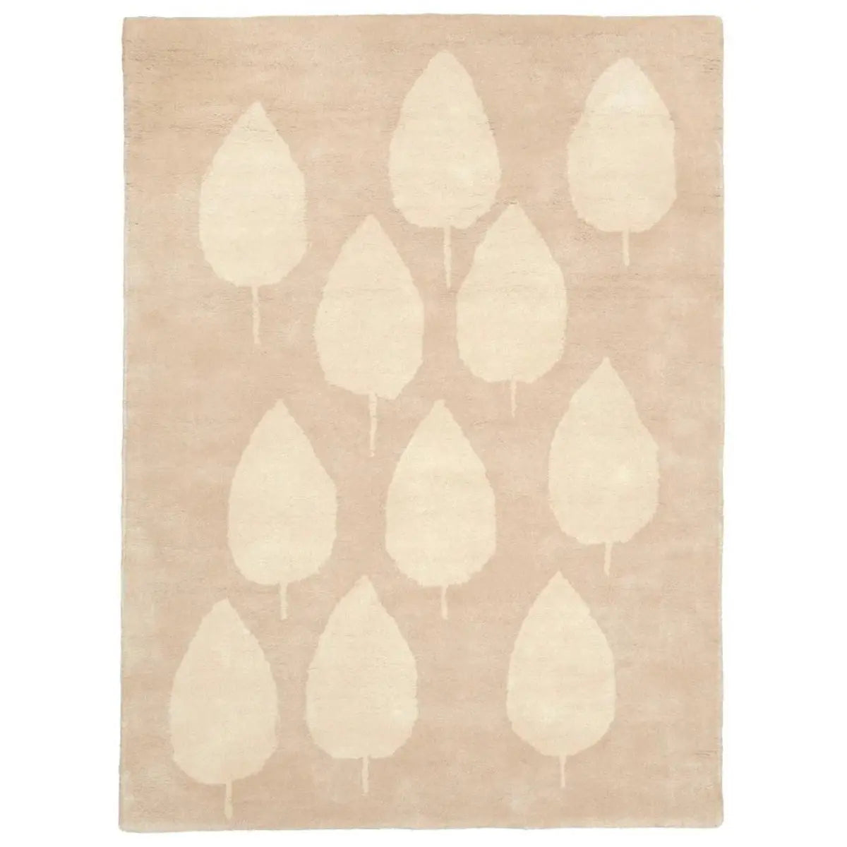 BLEUU - STUDIO - Tapis Enfant Forêt Beige 100 x 130 Cm