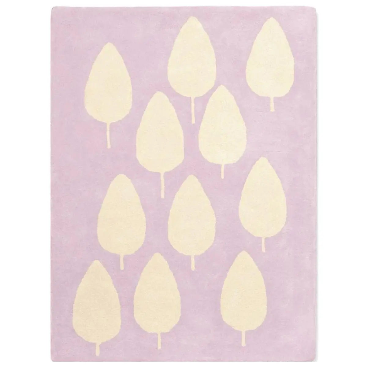 BLEUU - STUDIO - Tapis Enfant Forêt Lilas 120 x 170 Cm