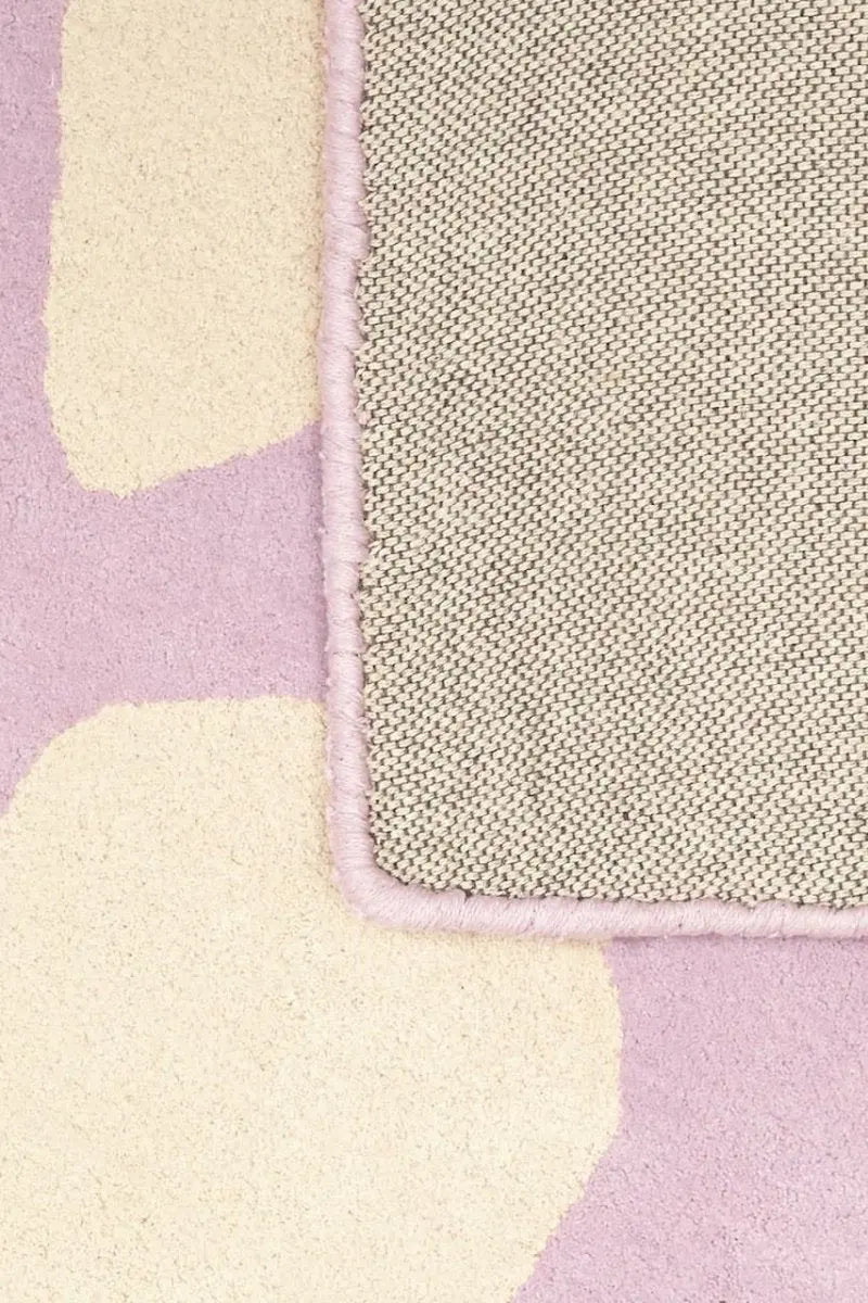 BLEUU - STUDIO - Tapis Enfant Forêt Lilas 120 x 170 Cm