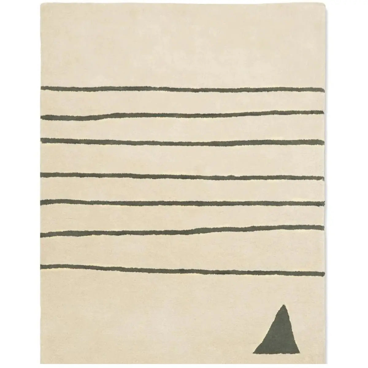 BLEUU - STUDIO - Tapis Enfant Marin Kaki 120 x 170 Cm