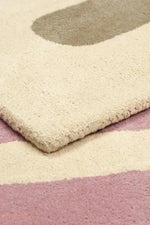 BLEUU - STUDIO - Tapis Enfant Mikado Rose 100 x 130 Cm