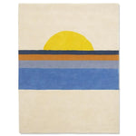 BLEUU - STUDIO - Tapis Enfant Sunset Bleu 120 x 170 Cm