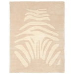 BLEUU - STUDIO - Tapis Enfant Zebre Beige 100 x 130 Cm