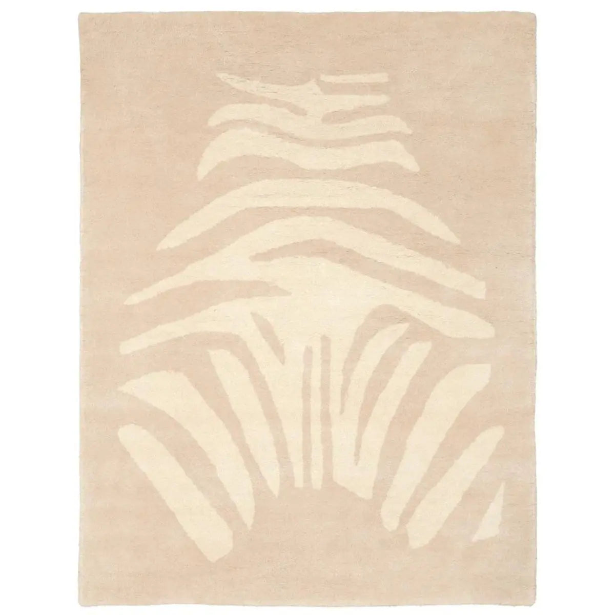 BLEUU - STUDIO - Tapis Enfant Zebre Beige 120 x 170 Cm