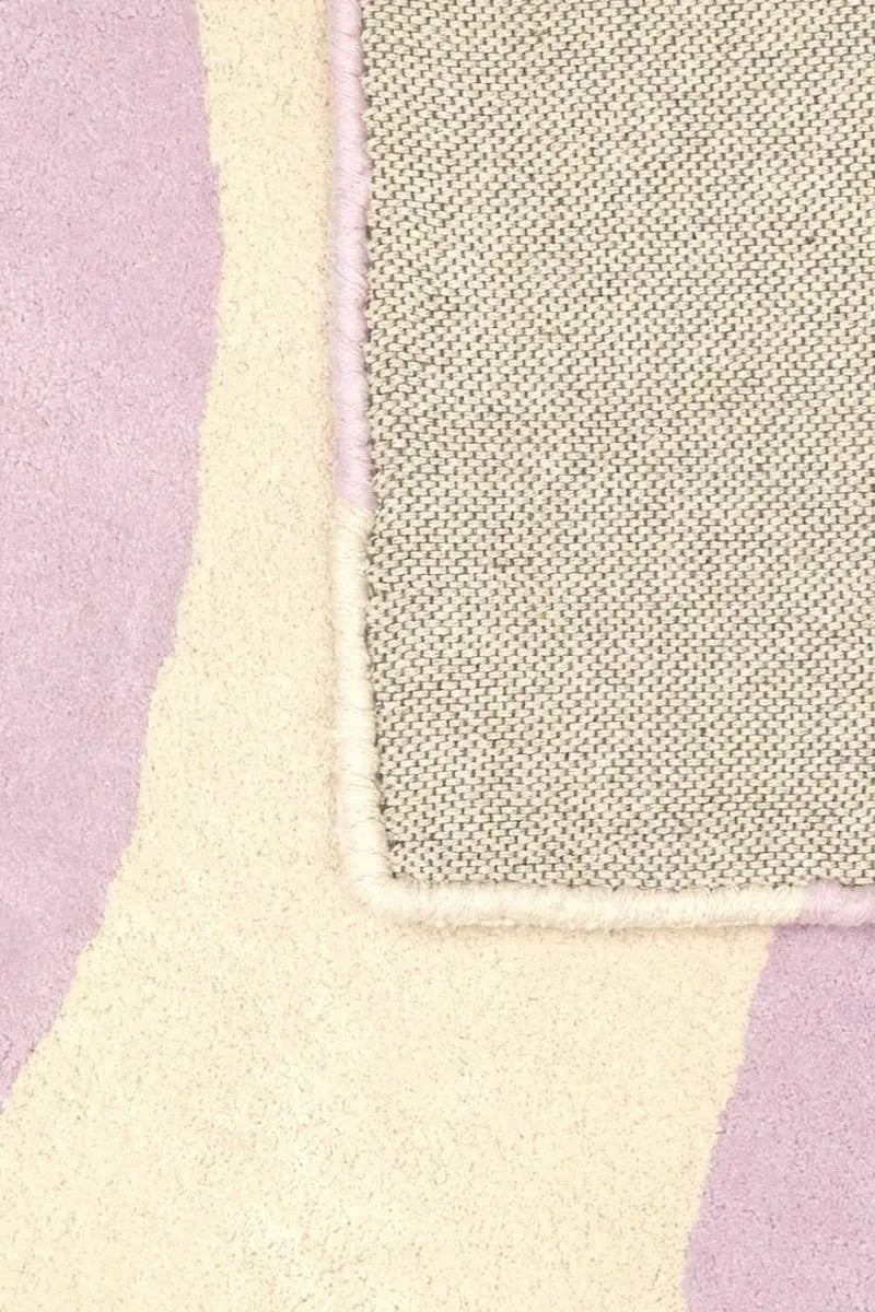 BLEUU - STUDIO - Tapis Enfant Zoeils Lilas 100 x 130 Cm