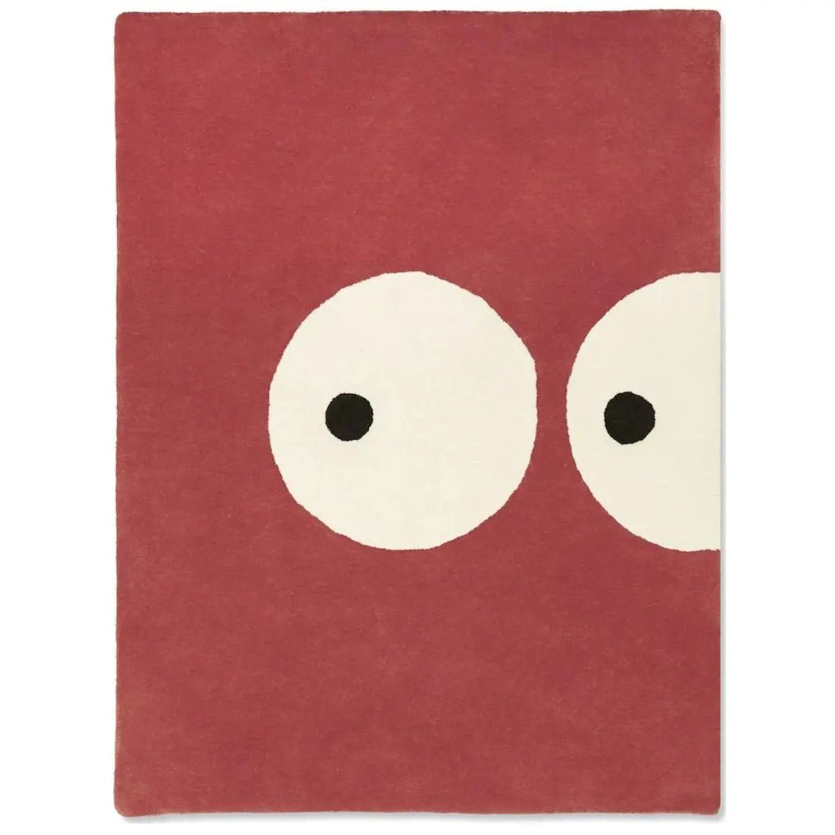 BLEUU - STUDIO - Tapis Enfant Zoeils Terracotta 100 x 130 Cm