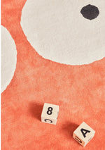 BLEUU - STUDIO - Tapis Enfant Zoeils Terracotta 120 x 170 Cm