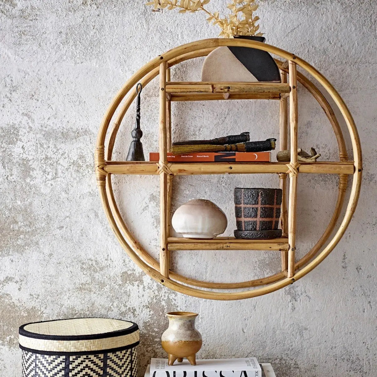 BLOOMINGVILLE - Etagère Sia, Cannage